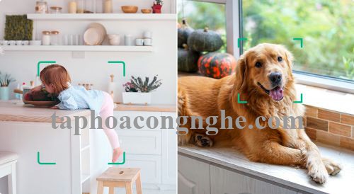 Reoqoo x10b 2K UHD Ai 360 P / T Camera trong nhà nhìn màu ban đêm phát hiện em bé khóc khói cháy trò chuyện thoại H265 Onvif 8s CLOUD lưu trữ video 28815 xt-x10b 10028815